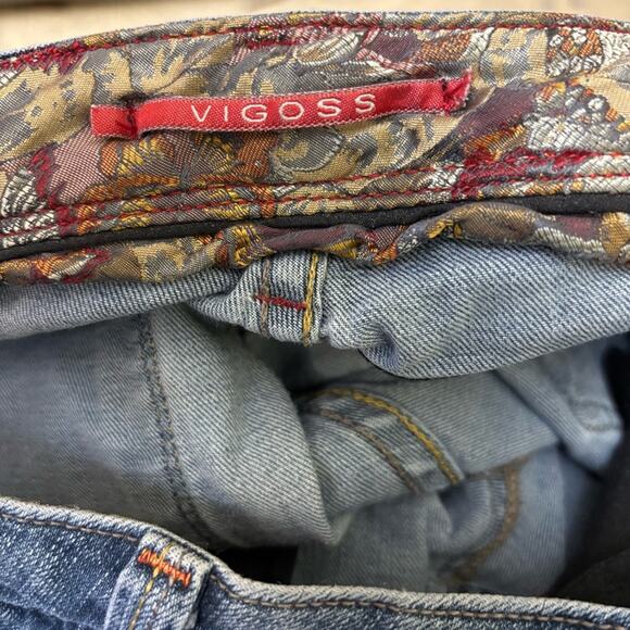 Vigoss Women's Blue Flare & Wide Leg Jeans Size 5 - Picture 2 of 9